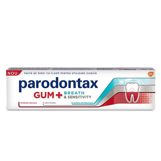 parodontax gum and sensitivity and breath toothpaste