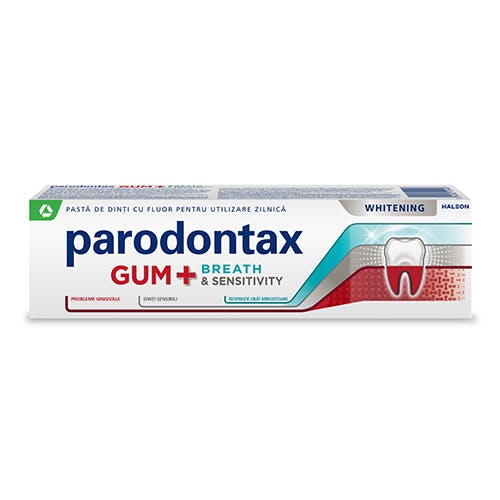 parodontax gum and sensitivity and breath toothpaste
