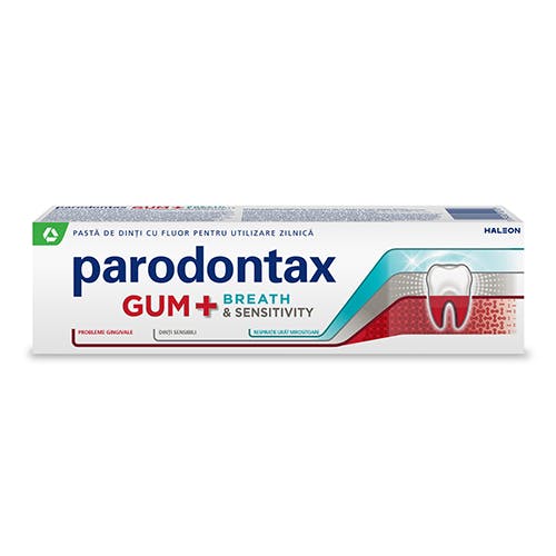 parodontax gum and sensitivity and breath toothpaste