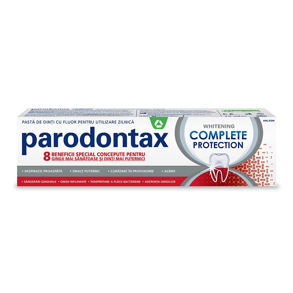 parodontax complete protection whitening