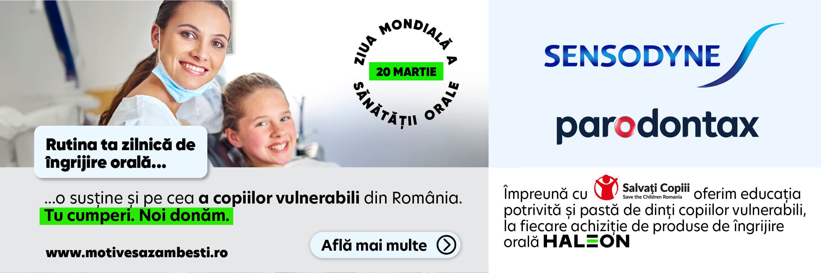 Mesaj care cuprinde sprijinirea copiilor vulnerabili din România