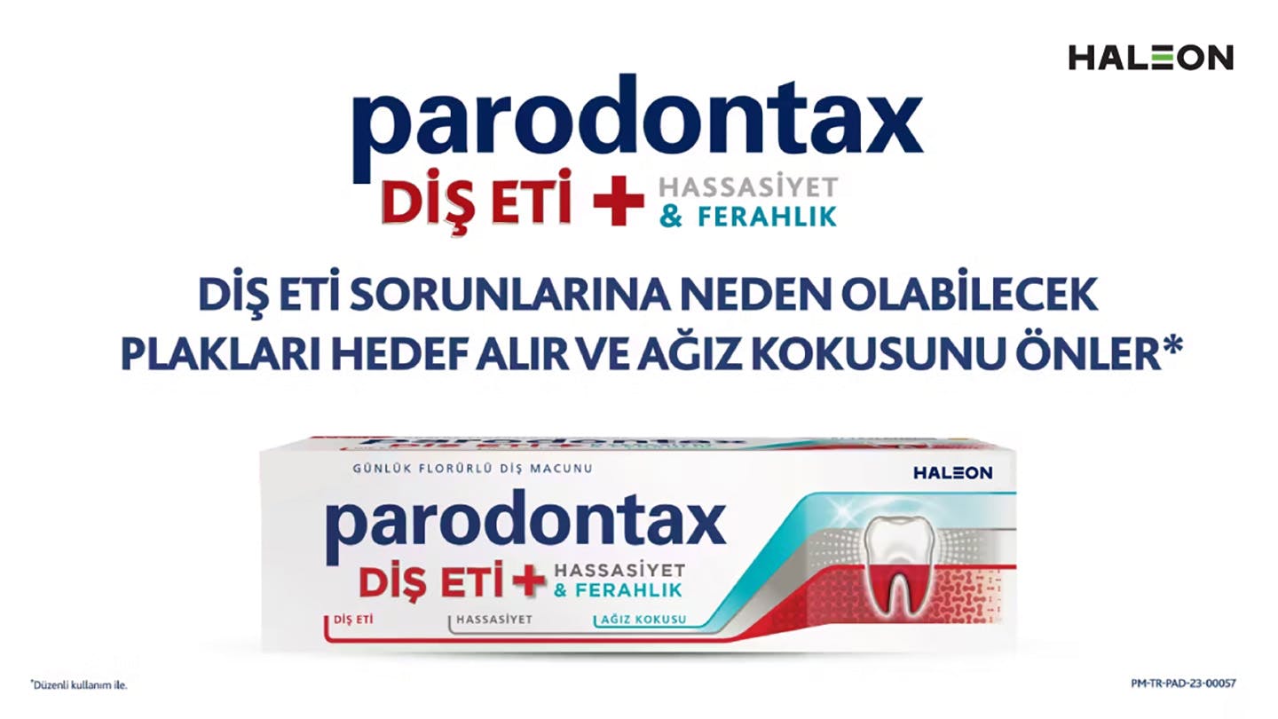 Parodontax Diş Eti+ Hassasiyet & Ferahlık 