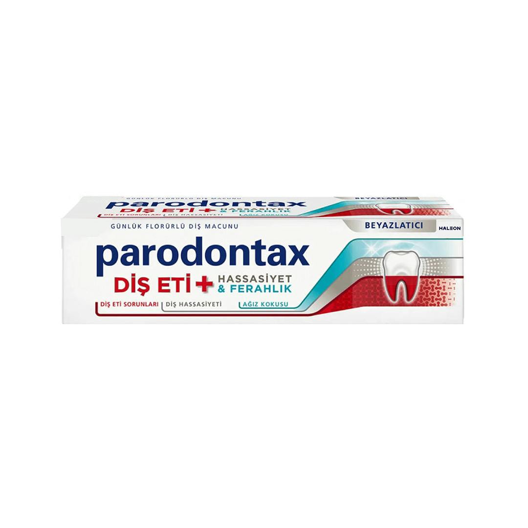 parodontax diş eti+ hassasiyeti & ferahlık diş macunu