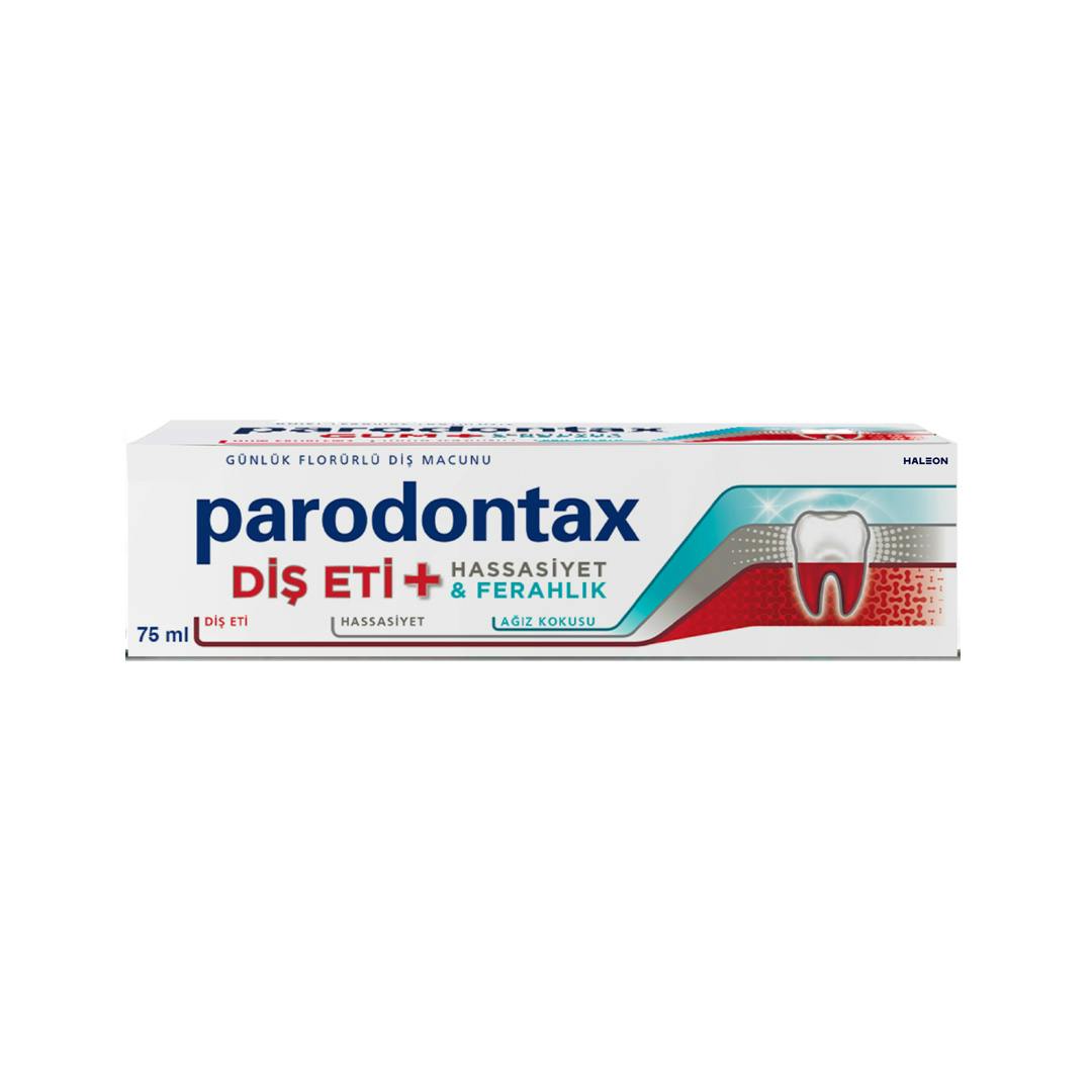 parodontax diş eti+ hassasiyeti & ferahlık diş macunu