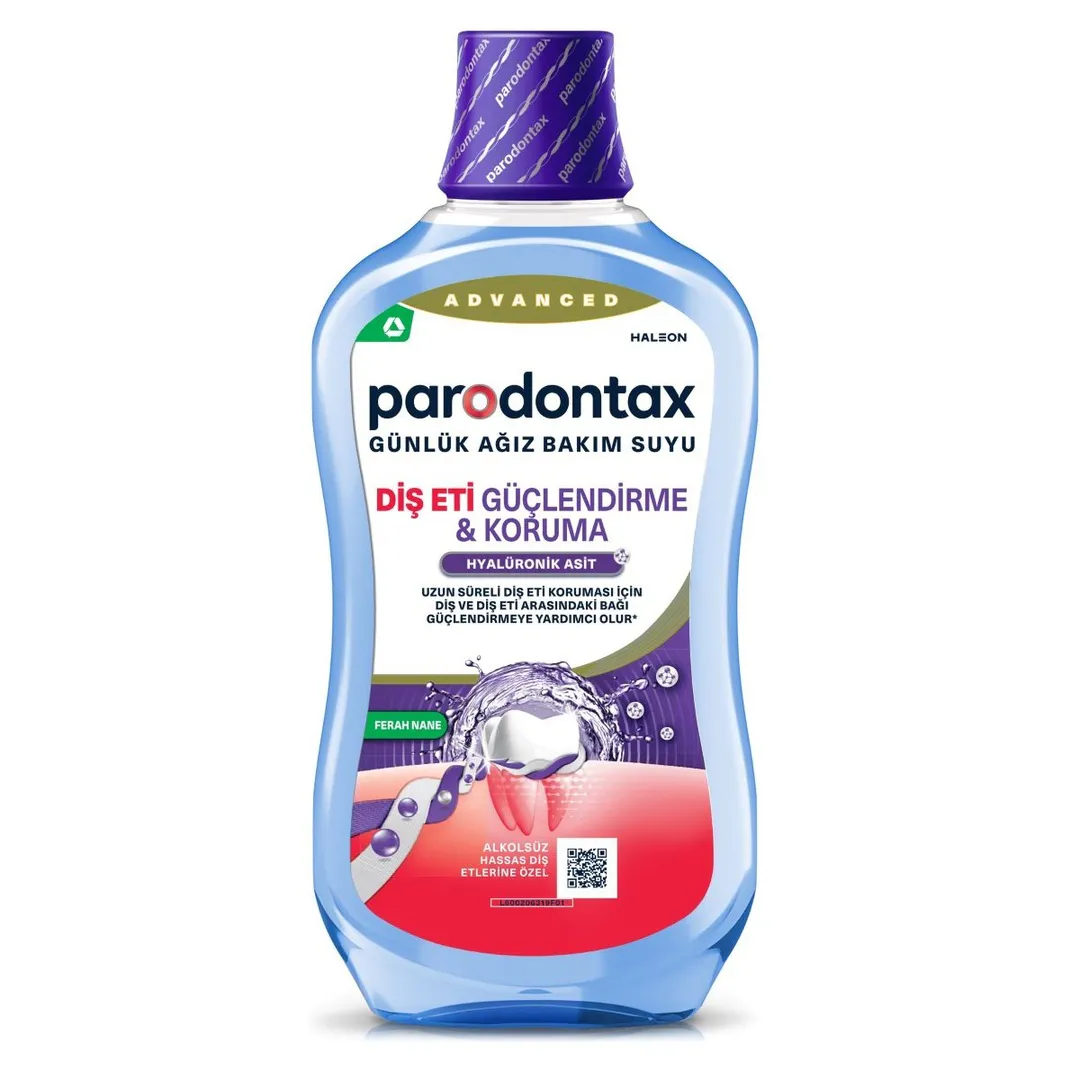 parodontax Günlük Diş Eti Bakımı Ağız Bakım Suyu Güçlendirme & Koruma   
