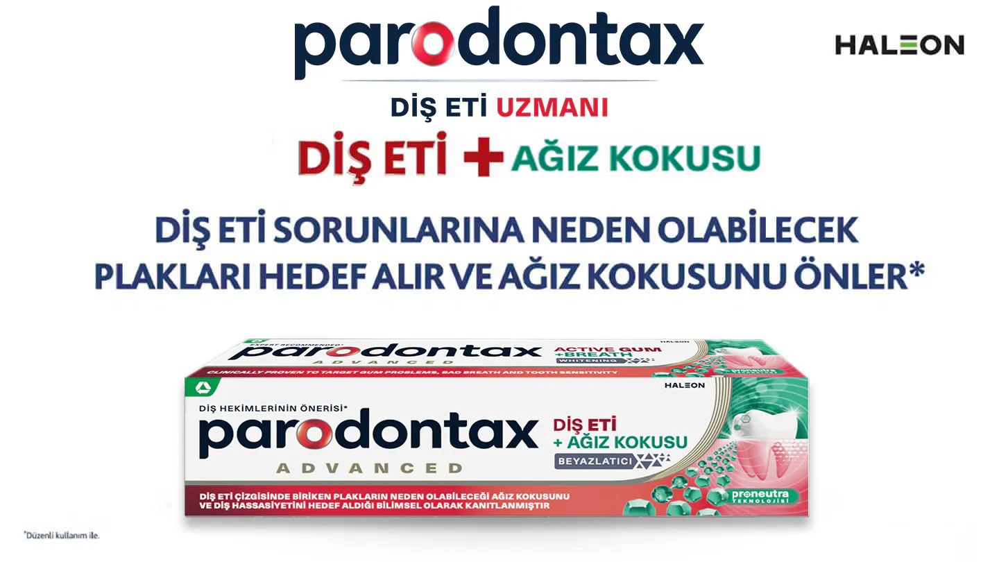 Parodontax Diş Eti+ Hassasiyet & Ferahlık 