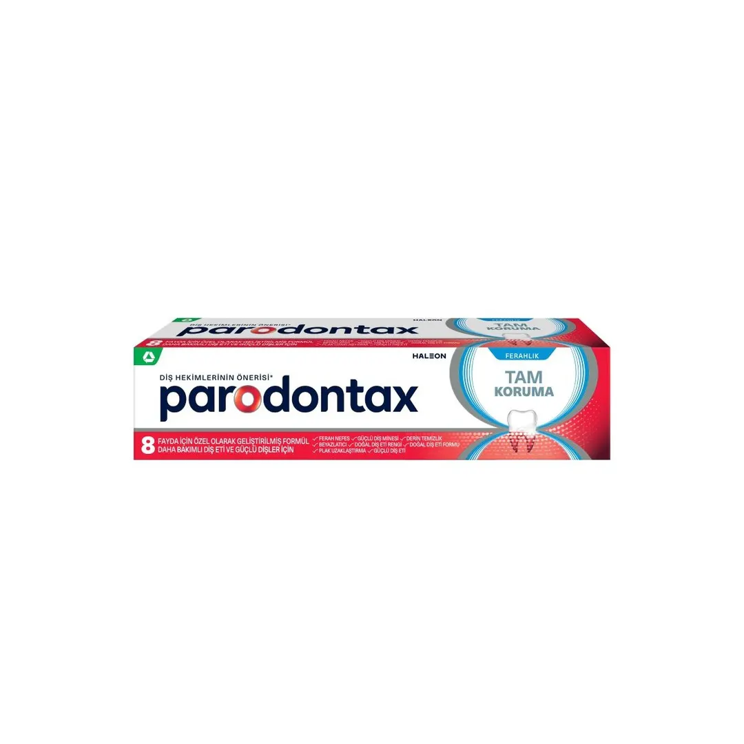 parodontax tam koruma diş macunu
