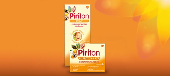 Piriton Antihistamine Allergy Relief Syrup and Tablets