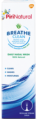 PiriNatural Breathe Clean Daily Nasal Wash 