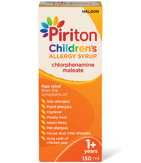PIRI product range fast allergy relief