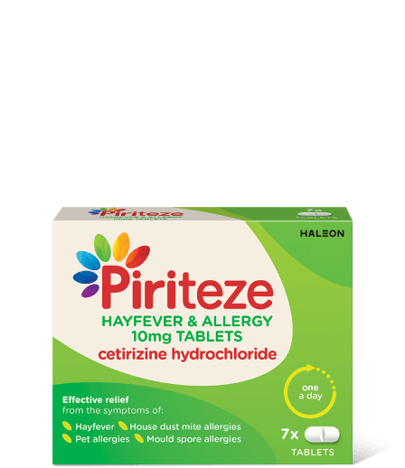PIRI product range allergy relief