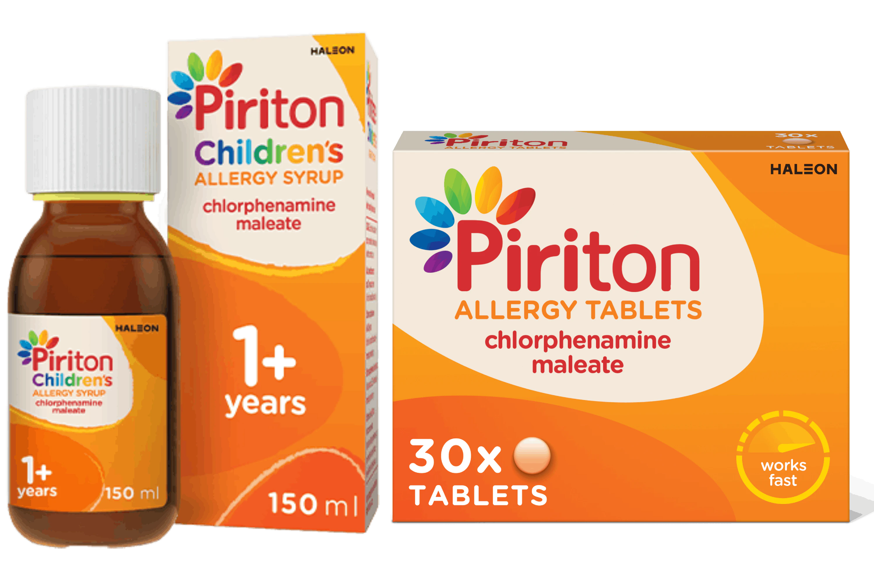 Piriton Allergy Relief Syrup And Tablets Piriton Allergy Relief Syrup And Tablets