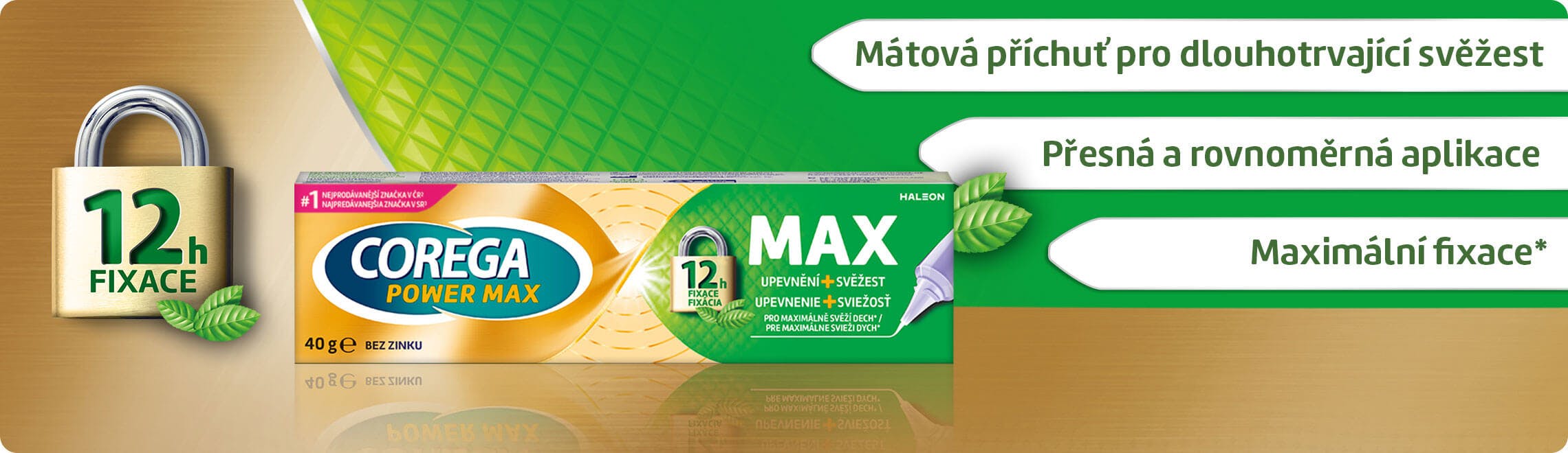 COREGA MAX UPEVNĚNÍ + SVĚŽEST