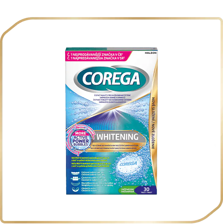 Corega Whitening