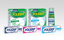 Polident denture products 
