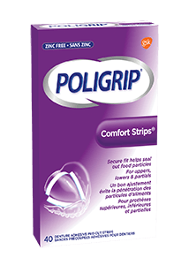 Poligrip denture strips Poligrip denture strips