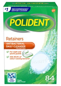Polident 3 minute cleanser product