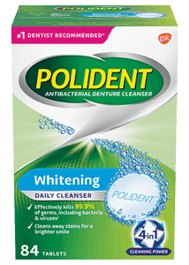 Polident Overnight Whitening cleanser