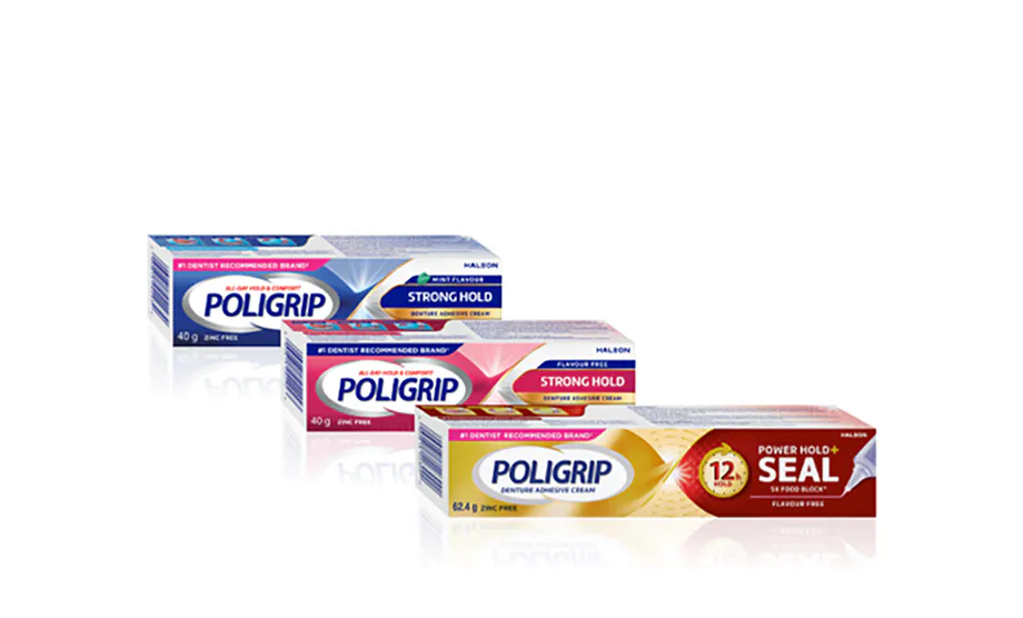 Poligrip Denture Adhesives