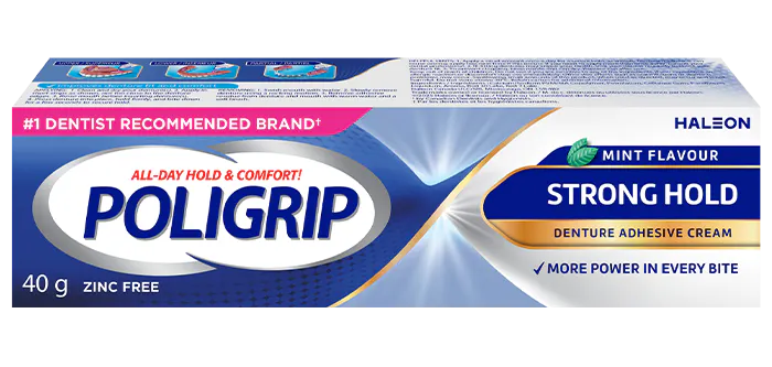 Poligrip Strong Hold denture cream