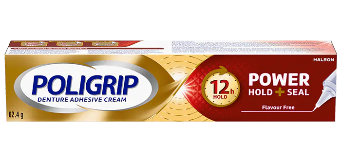 Power Hold + Seal Denture Adhesive Cream