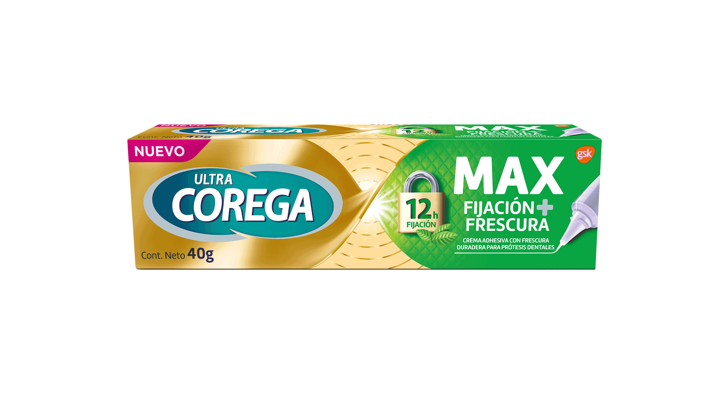 Ultra Corega Max Fijación + Frescura