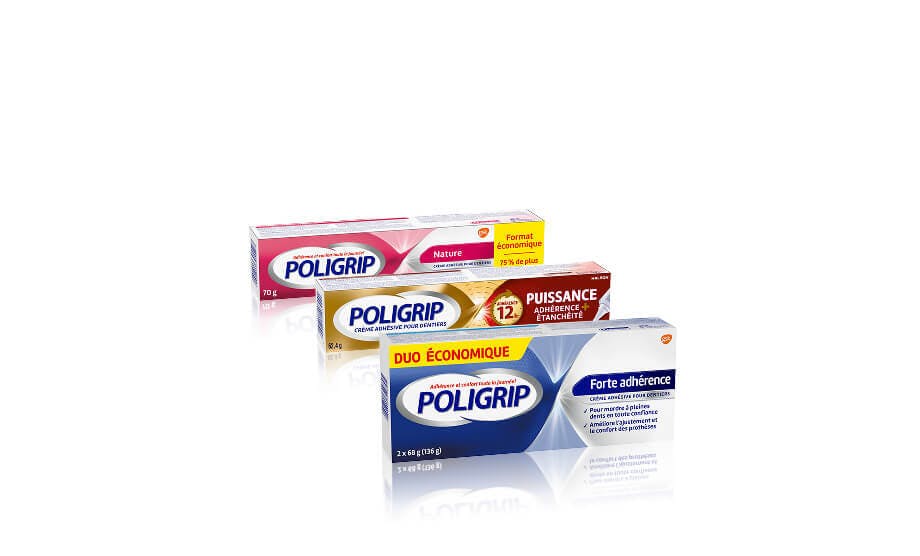 Adhésifs Pour Prothèses Dentaires Poligrip