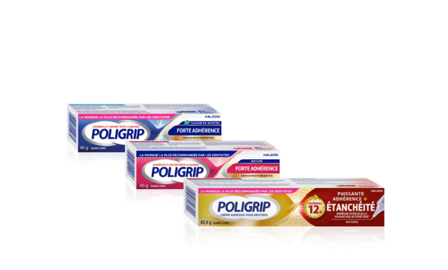 Adhésifs Pour Prothèses Dentaires Poligrip