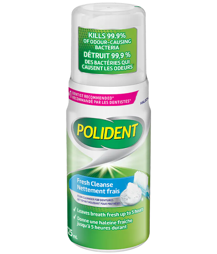Flacon de 125 ml Nettoyant moussant Polident Nettement Frais