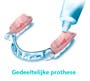 gedeeltelijk hoe aan te brengen op gedeeltelijke gebitsprothese