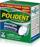 Polident 3 minute cleanser product