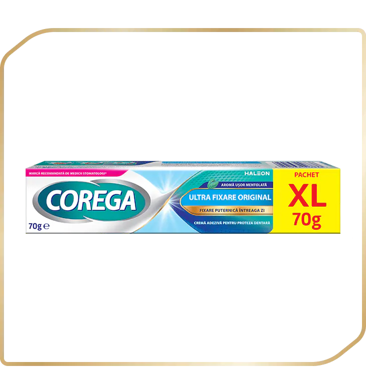 Crema adezivă Corega Ultra Fixare Original 70g