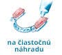čiastočná zubná náhrada Ako naniesť fixačný krém na čiastočnú náhradu