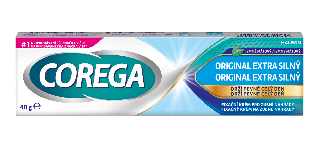 Corega Originál extra silný Corega Original extra silný fixačný krém