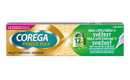 Corega Power Max Max Upevnenie + Sviežosť