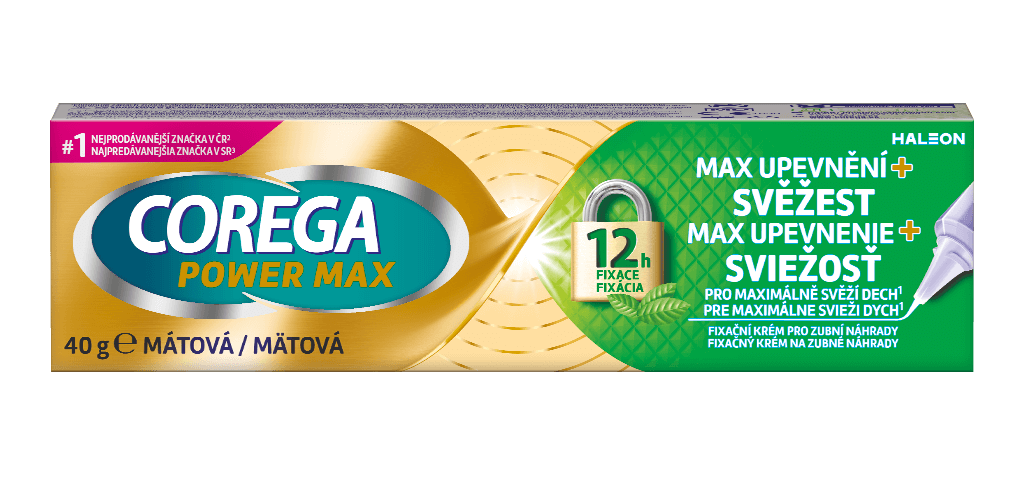 COREGA POWER MAX MAX UPEVNENIE + SVIEŽOSŤ COREGA POWER MAX MAX UPEVNENIE + SVIEŽOSŤ