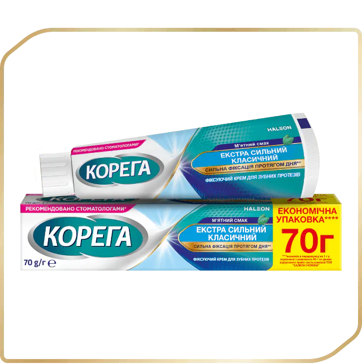 Corega Delicate Mint taste 40g