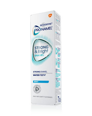 sensodyne pronamel strong and bright ingredients