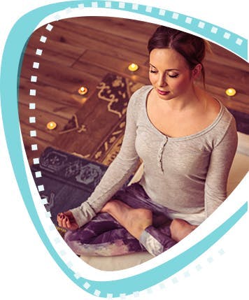 Young woman in a yoga pose. Young woman in a yoga pose.