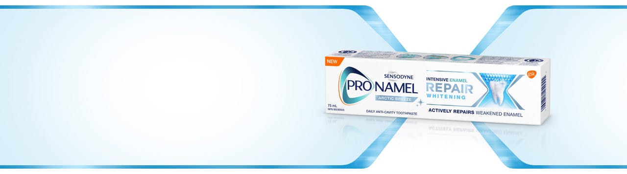 ProNamel Intensive Enamel Repair Extra Fresh Toothpaste box