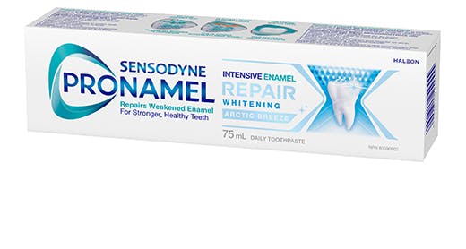 sensodyne pronamel intensive enamel repair whitening