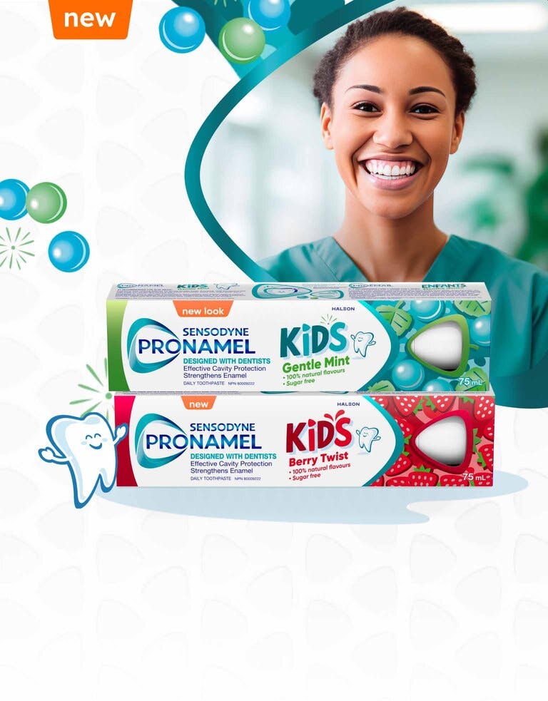 Kids Pronamel Gentle Mint and Berry Twist Toothpaste Banner