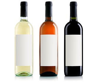 Assortment of Wine Bottles