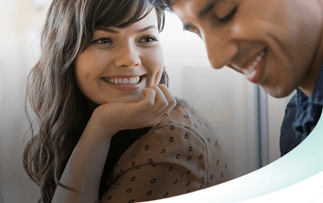 Woman Smiling with Healthy Tooth Enamel