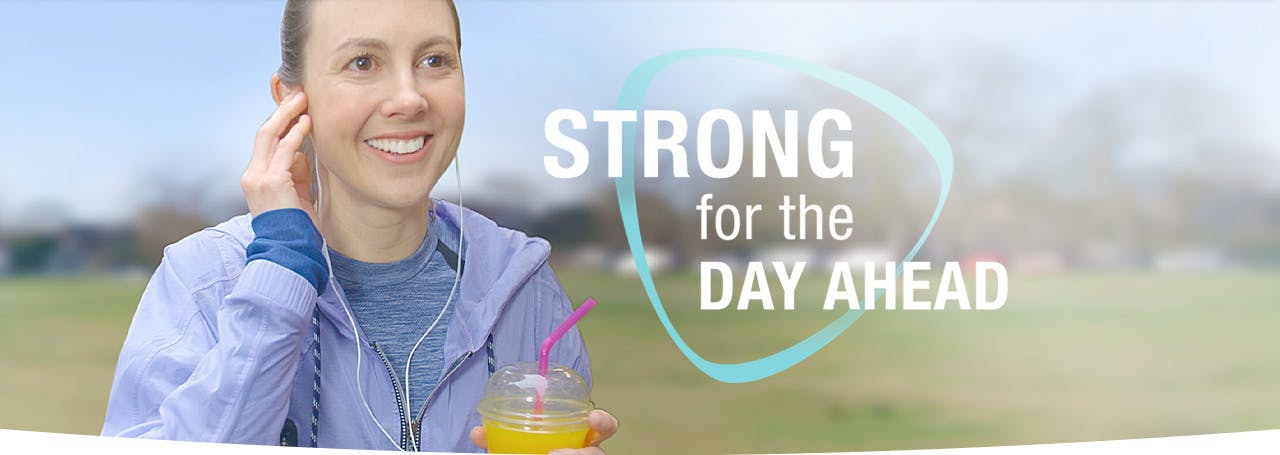 Strong for the Day Ahead Header