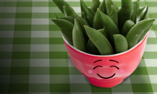 Snap Peas Snack Mobile
