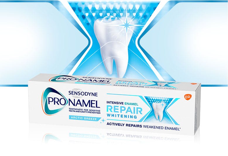 Pack of Sensodyne Pronamel Intensive Enamel Repair toothpaste Pack of Sensodyne Pronamel Intensive Enamel Repair toothpaste