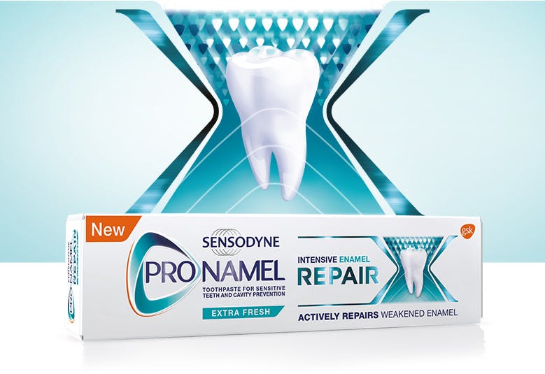 Pack of Sensodyne Pronamel Intensive Enamel Repair toothpaste
