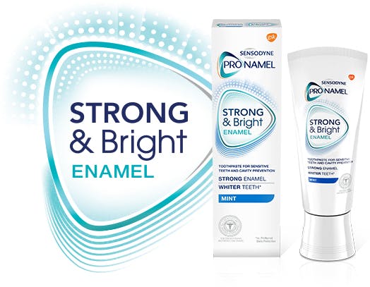 Pronamel Strong and Bright Toothpaste to whiten and strengthen teeth Pronamel Strong and Bright Toothpaste to whiten and strengthen teeth