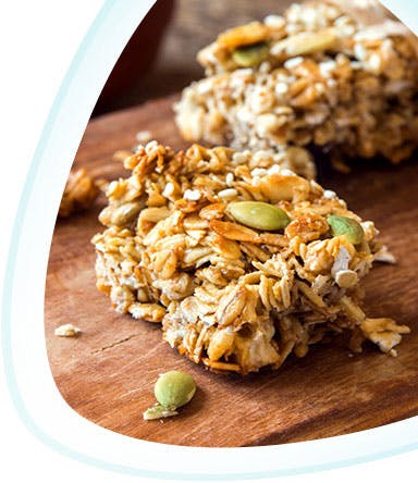 Nutty Oatmeal Bar Callout Nutty Oatmeal Bar Callout